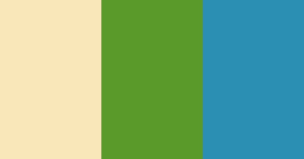 Download golden green blue color palette PNG image (landscape)