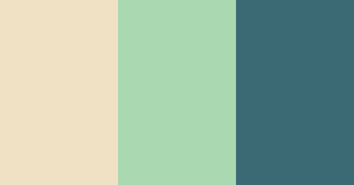 Download creamy gold and deep green color palette PNG image (landscape)