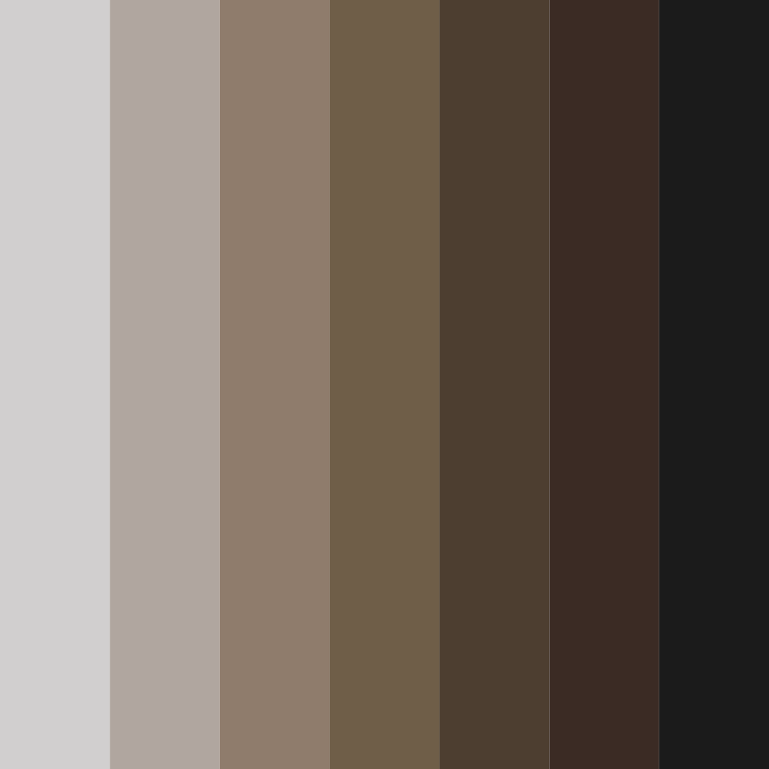 Download dark brown wood color palette PNG image (square)