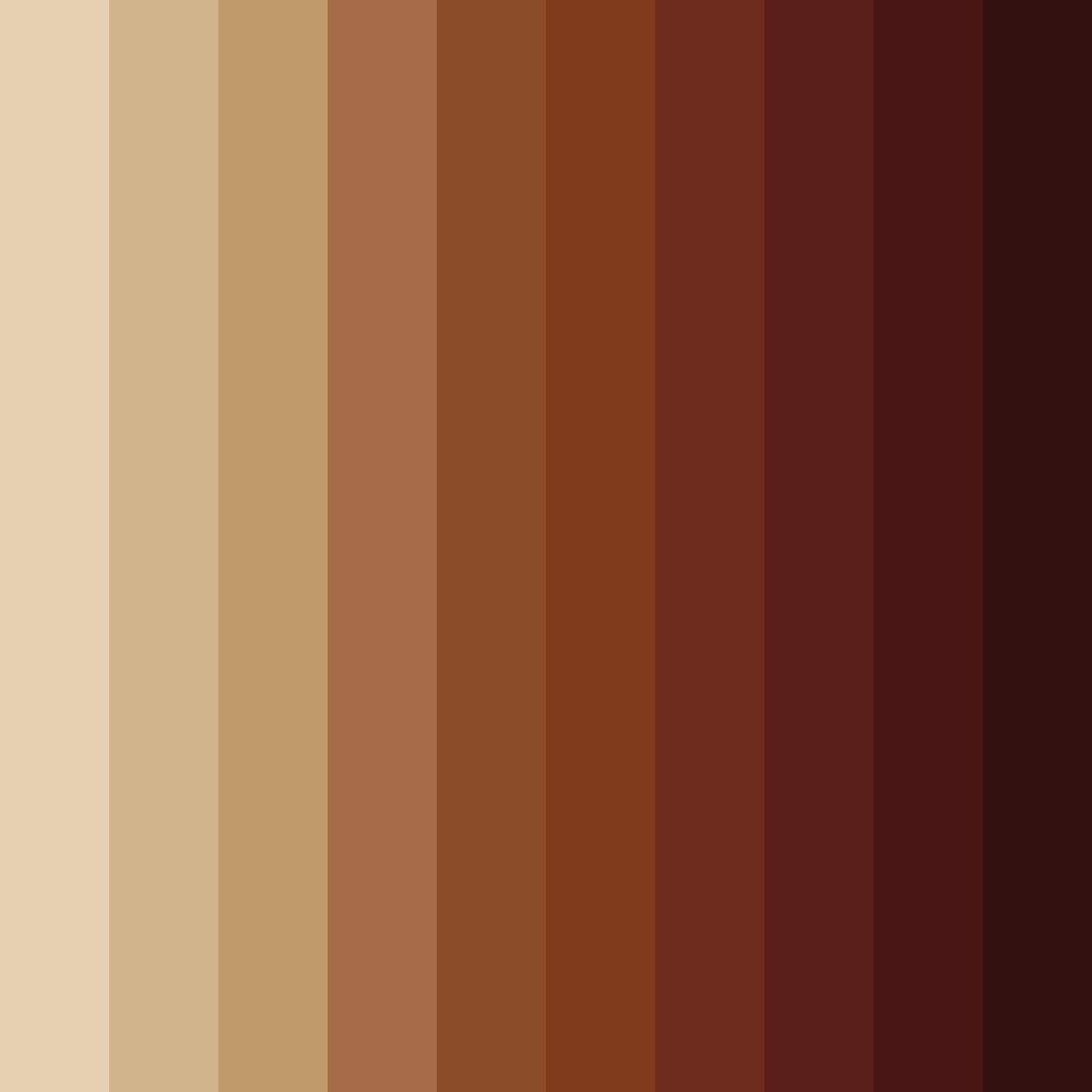 Download brown wood color palette PNG image (square)