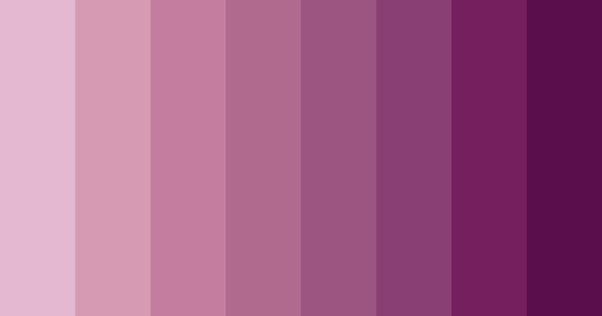 Download mauve elegance color palette PNG image (landscape)