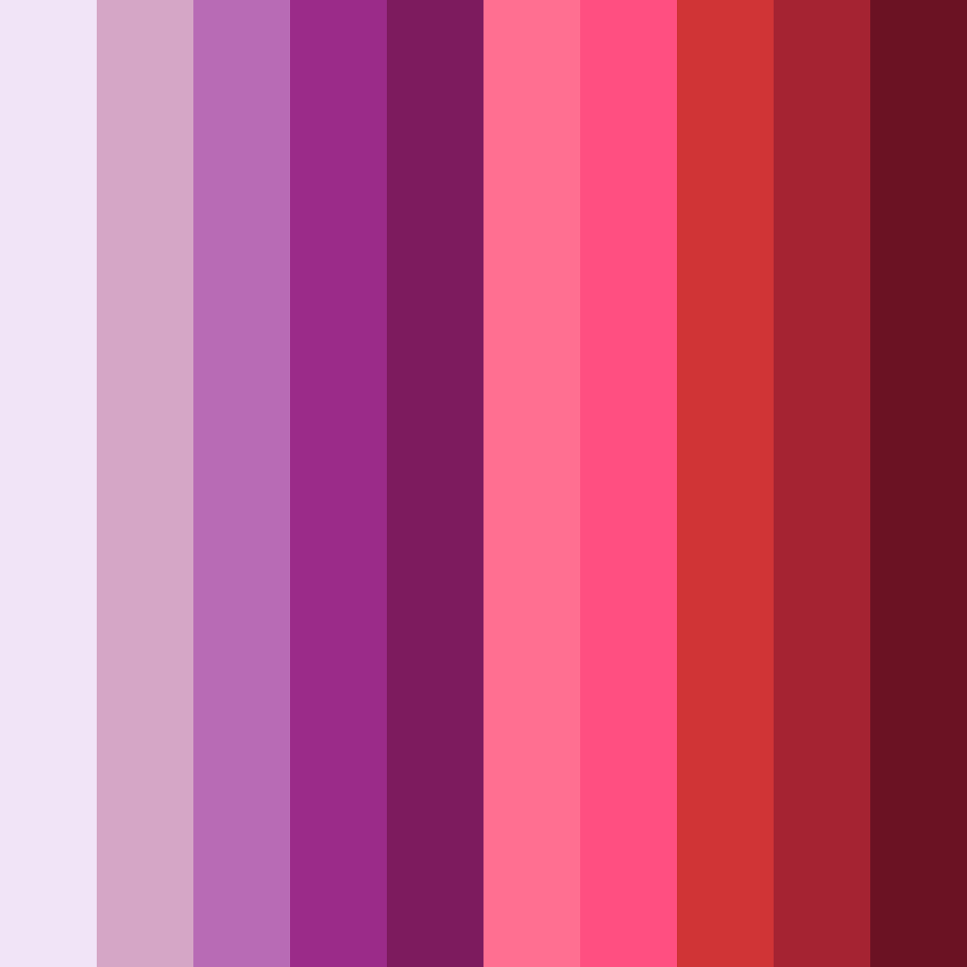 Download crimson dreams color palette PNG image (square)