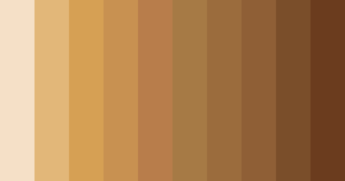 Download warm autumn glow color palette PNG image (landscape)