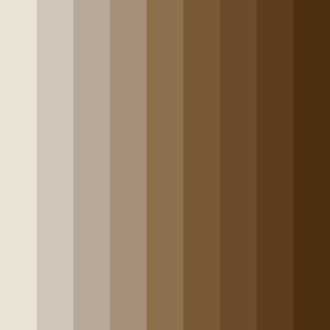 Download timeless elegance color palette PNG image (square)