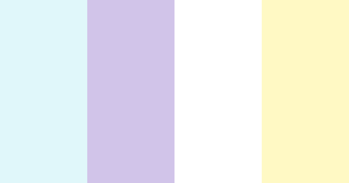 Download dreamy daybreak color palette PNG image (landscape)
