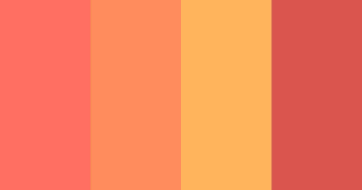 Download vivid harmony color palette PNG image (landscape)