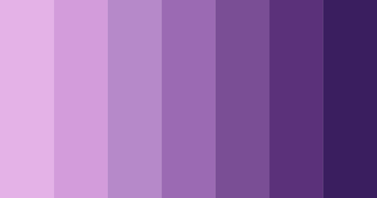 Download regal twilight color palette PNG image (landscape)