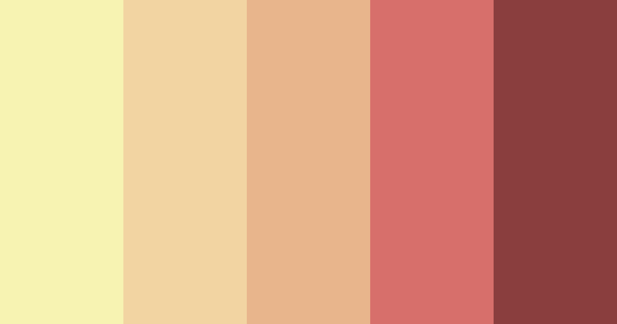 Download sunset harvest color palette PNG image (landscape)