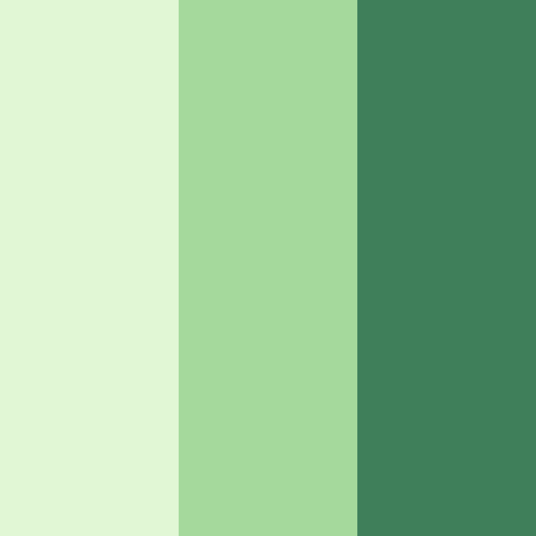 Download verdant breeze color palette PNG image (square)