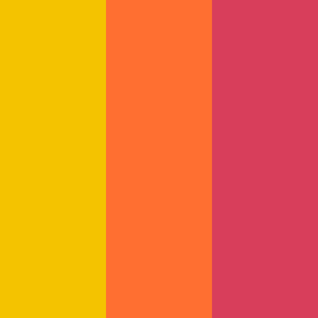 Download vibrant yellow color palette PNG image (square)