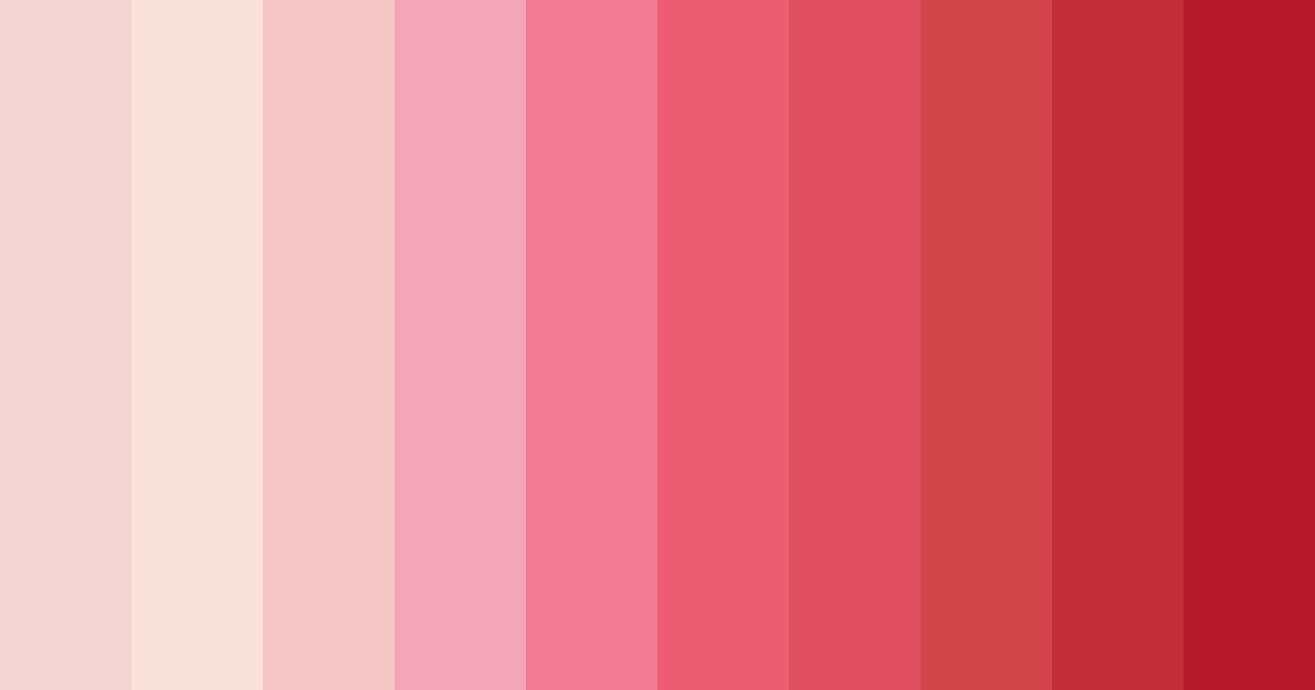 Download pink beige harmony color palette PNG image (landscape)