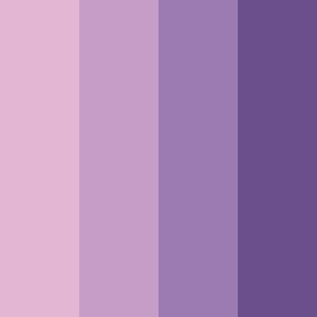 Download purple tumblr color palette PNG image (square)