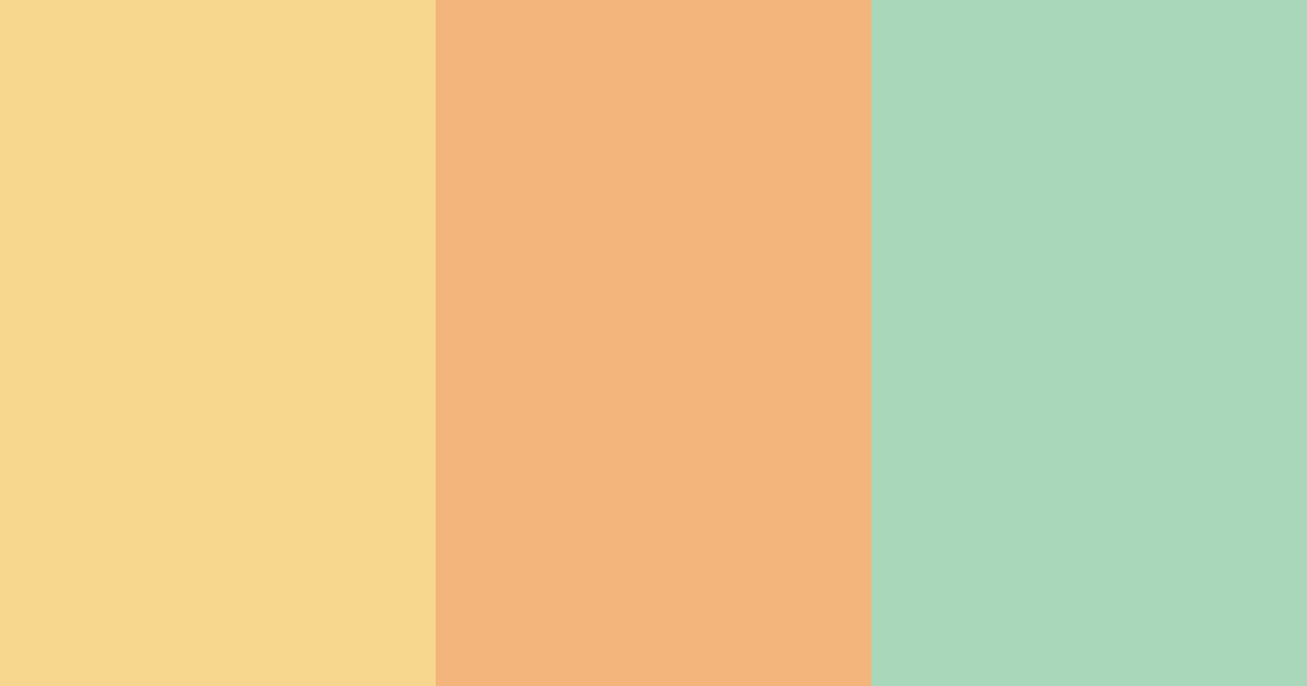 Download honeyed serenity color palette PNG image (landscape)