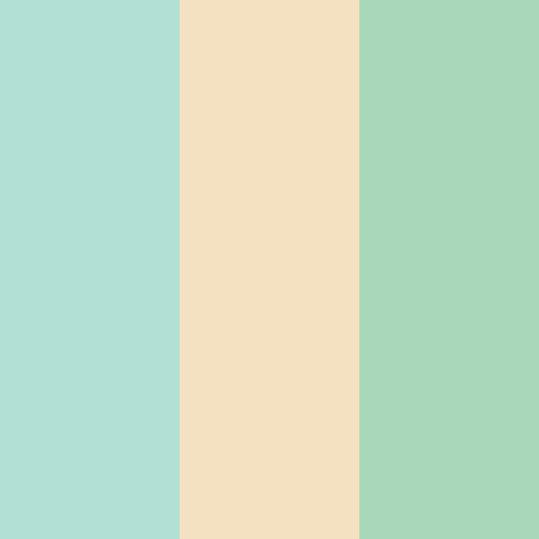 Download serene coastline color palette PNG image (square)