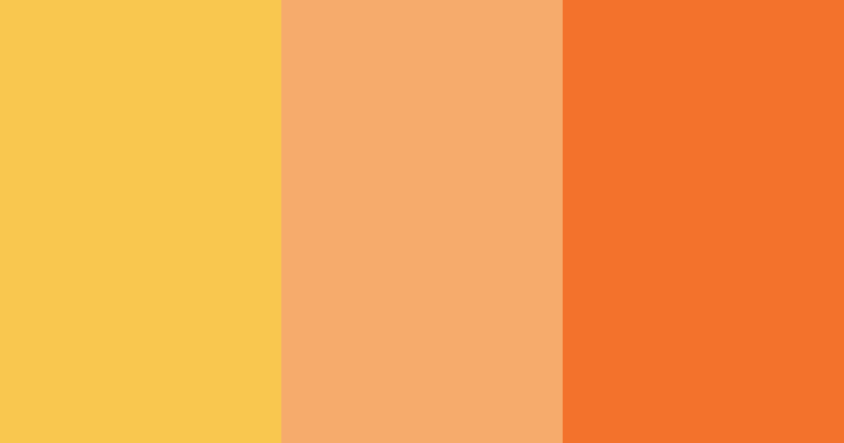 Download sunset citrus bliss color palette PNG image (landscape)