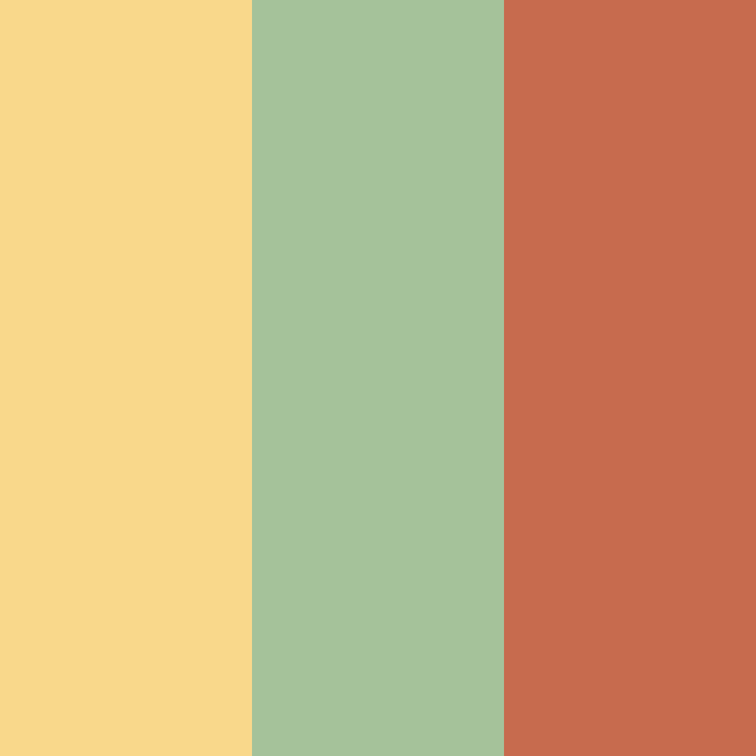 Download sunlit orchard color palette PNG image (square)