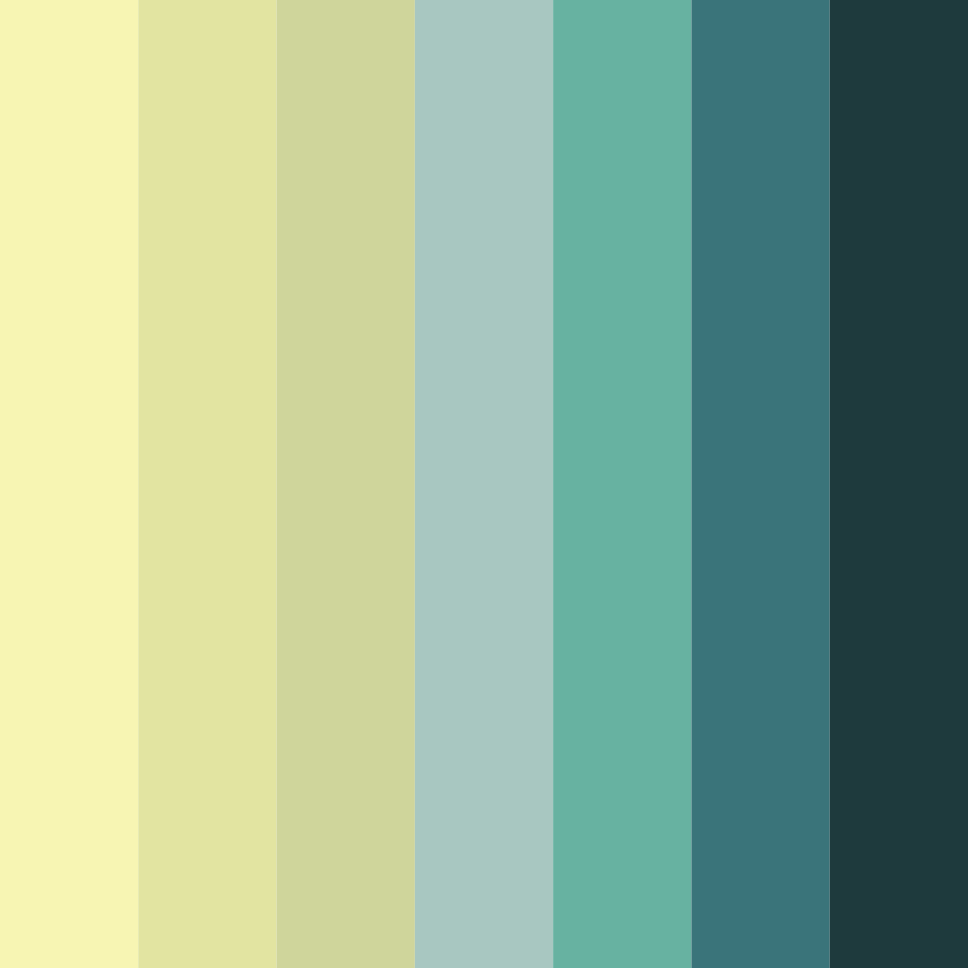 Download whispering oasis color palette PNG image (square)