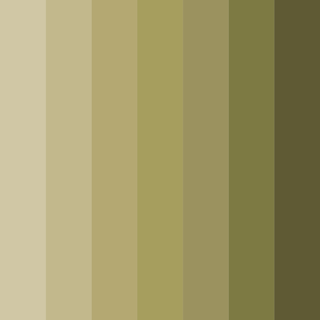 Download mossy meadow harmony color palette PNG image (square)