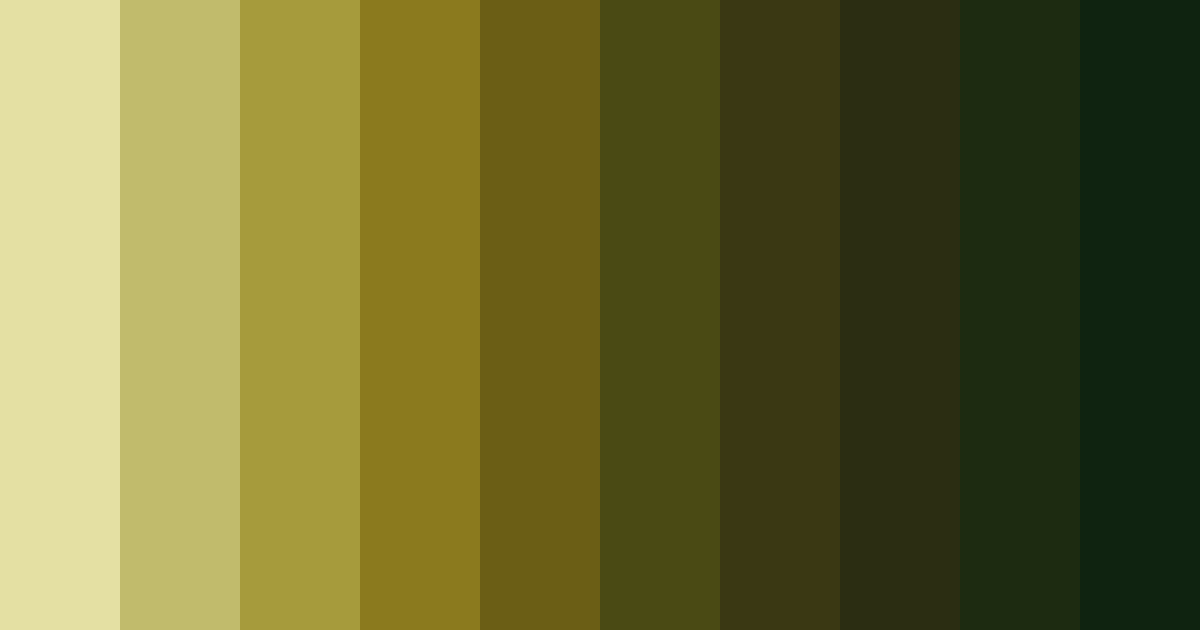 Download whispers of the forest color palette PNG image (landscape)