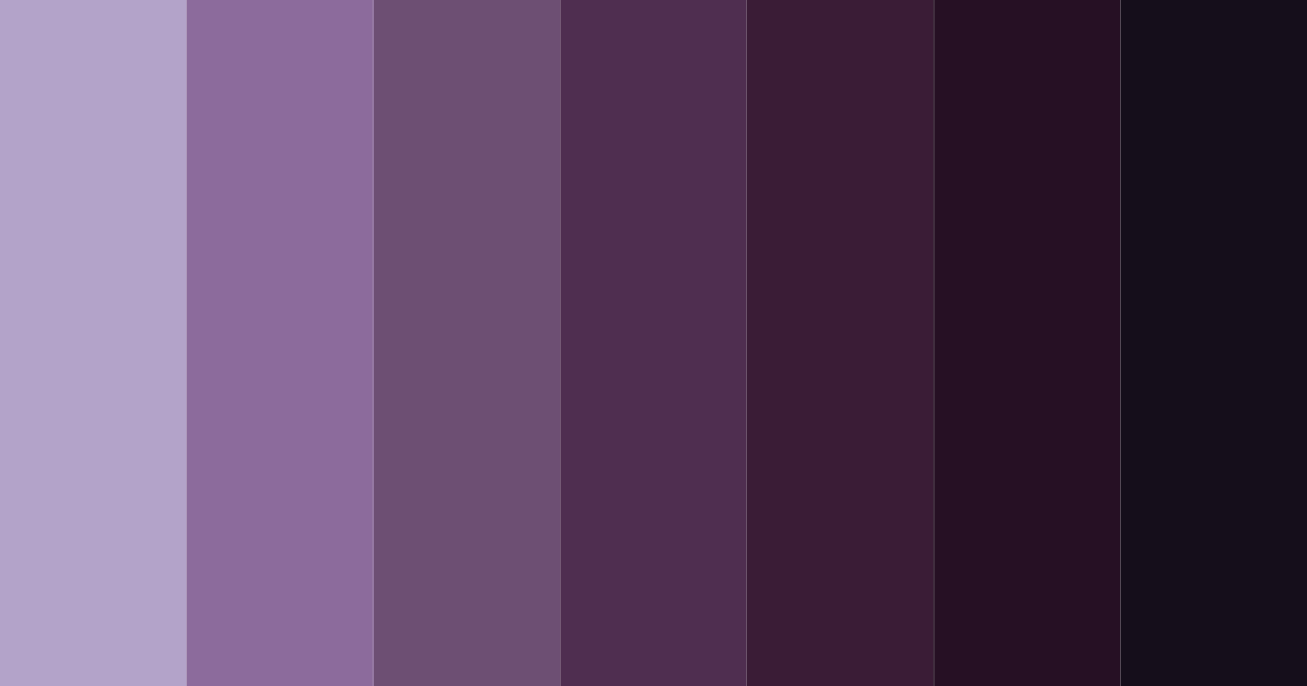 Download dark purple color palette PNG image (landscape)