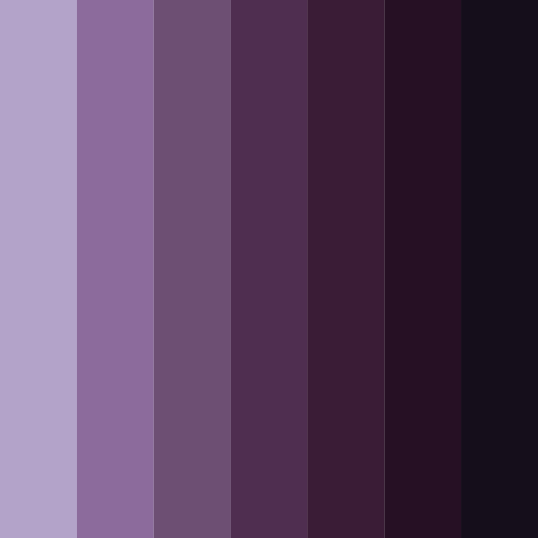 Download dark purple color palette PNG image (square)