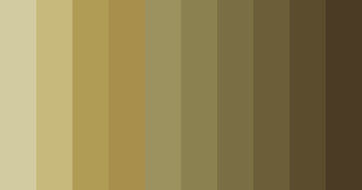 Download earthy brown color palette PNG image (landscape)