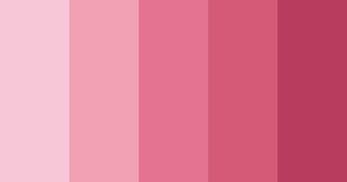 Download blushing petals color palette PNG image (landscape)