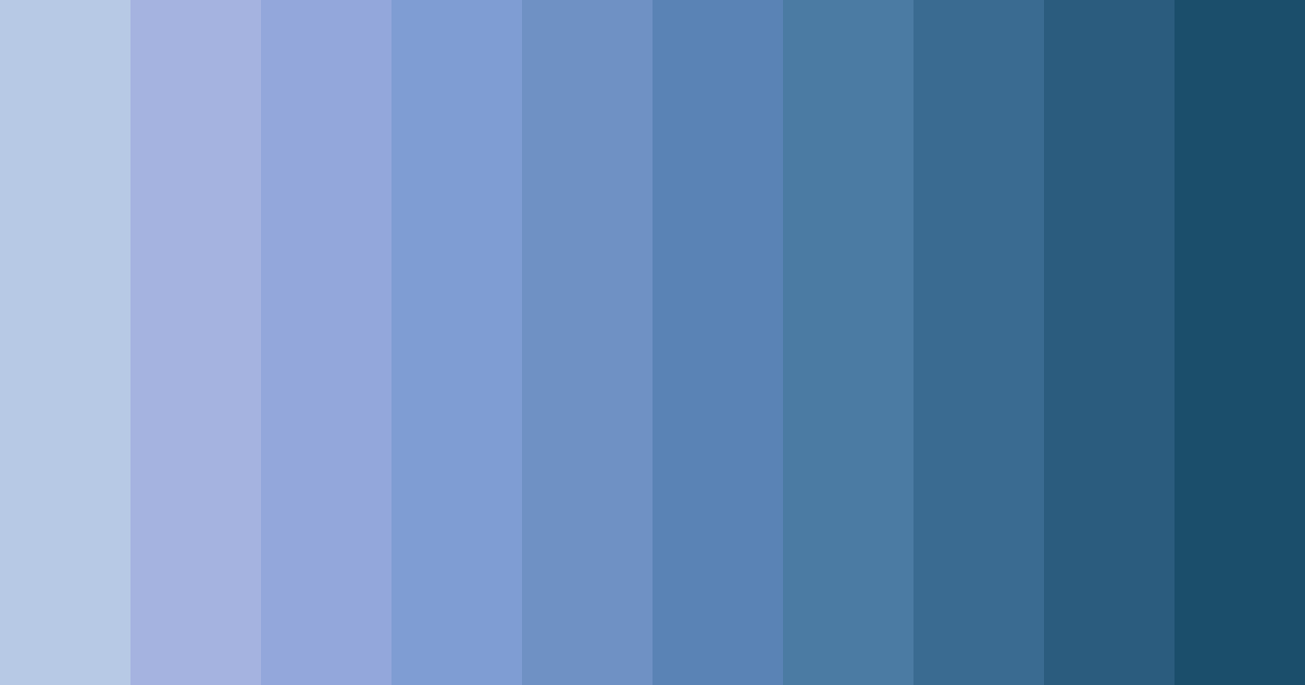 Download periwinkle tides color palette PNG image (landscape)