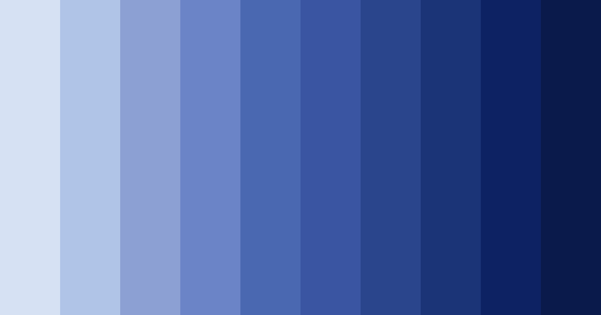 Download shades of periwinkle purple color palette PNG image (landscape)