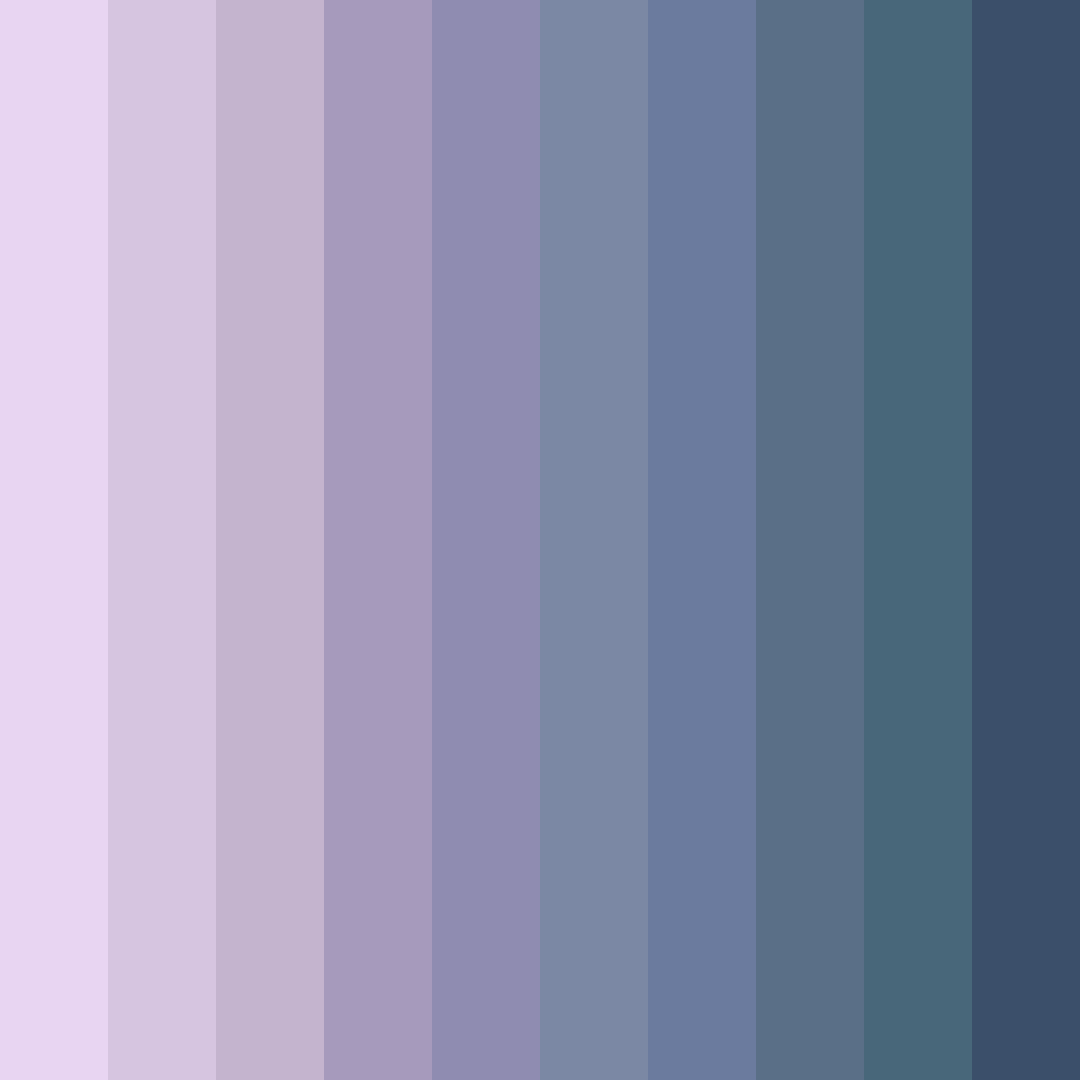 Download wisteria shades color palette PNG image (square)