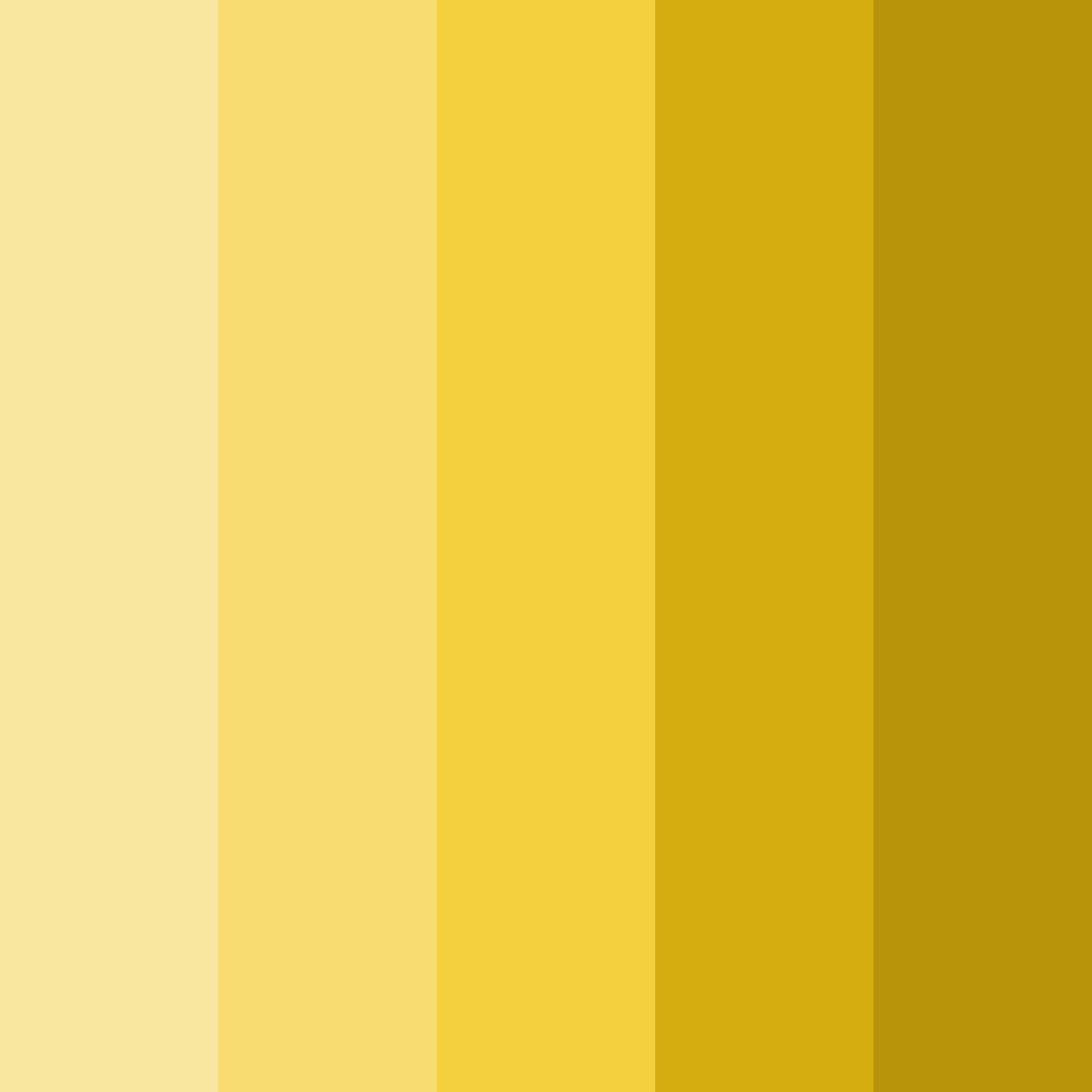 Download golden dusk serenity color palette PNG image (square)