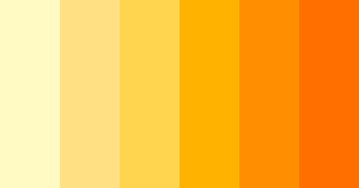 Download sunny serenade color palette PNG image (landscape)