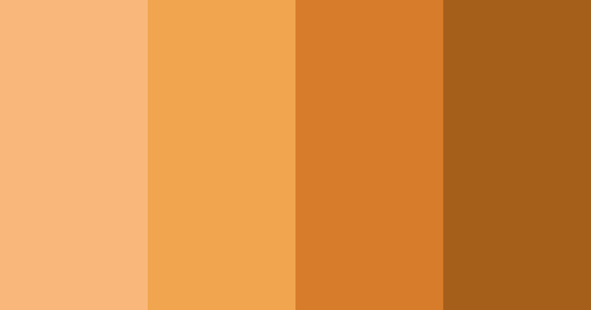 Download orange circus color palette PNG image (landscape)