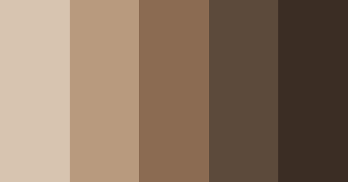 Download earthy embrace color palette PNG image (landscape)