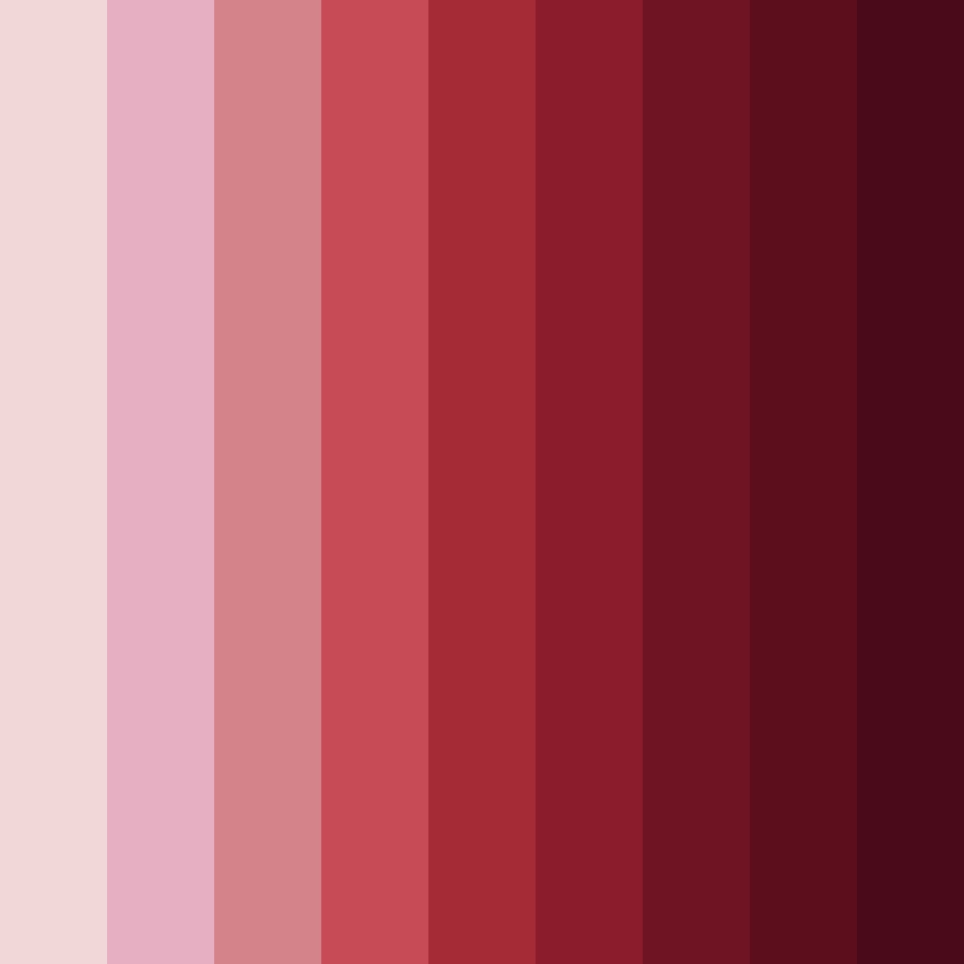 Download deep maroon color palette PNG image (square)