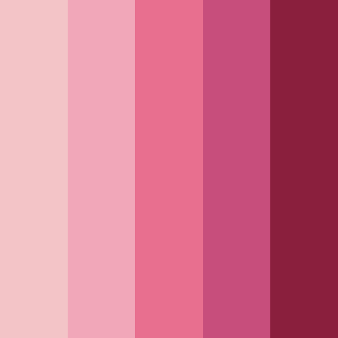 Download red blue dream color palette PNG image (square)