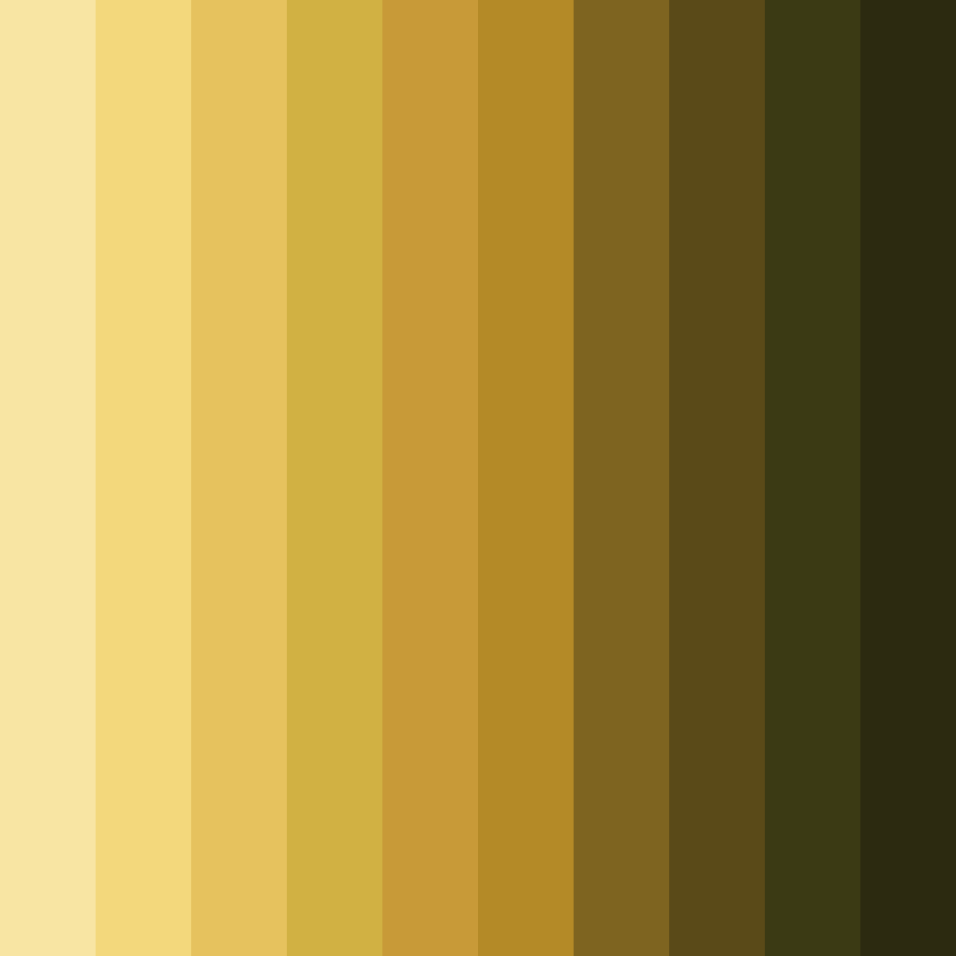 Download golden hearth color palette PNG image (square)