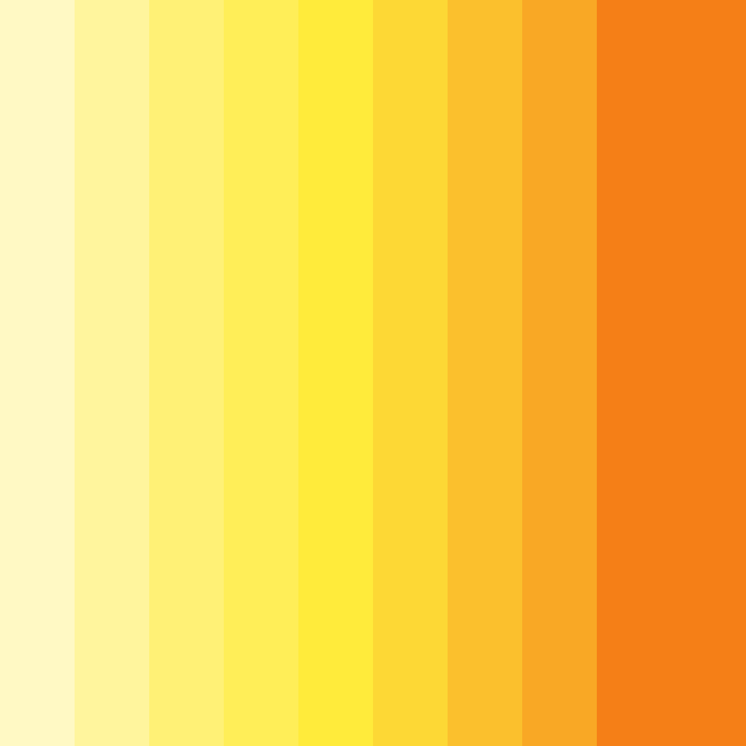 Download golden sunburst color palette PNG image (square)