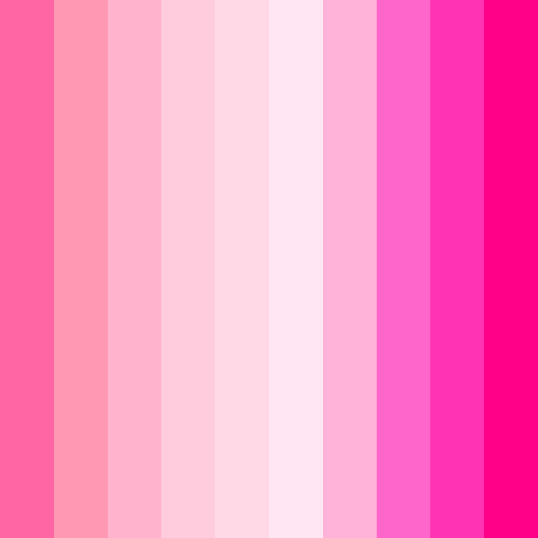 Download pink dream color palette PNG image (square)