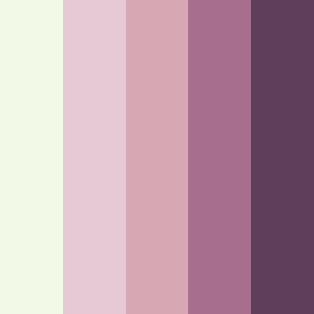 Download blossom serenity color palette PNG image (square)