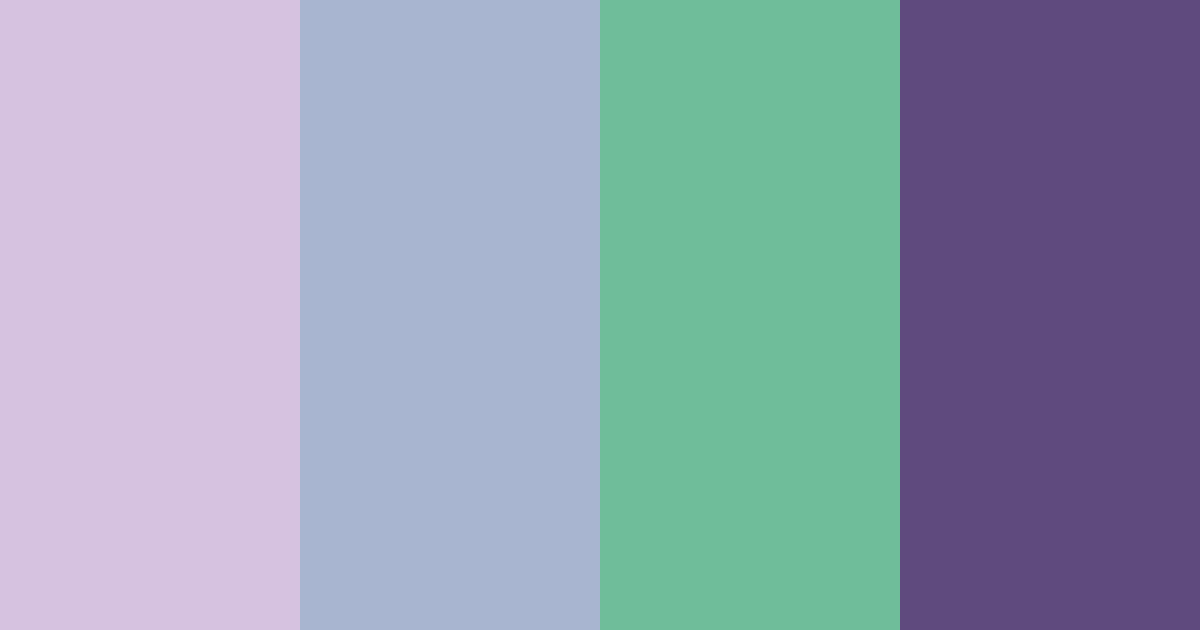 Download mystical meadow color palette PNG image (landscape)