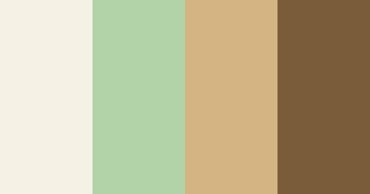 Download serene autumn elegance color palette PNG image (landscape)