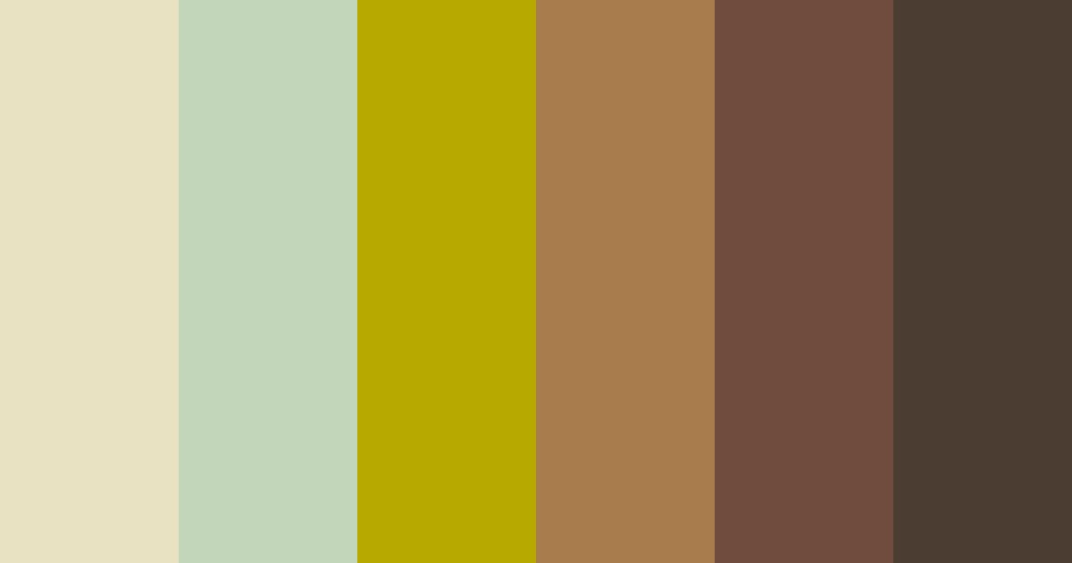 Download sage green serenity color palette PNG image (landscape)