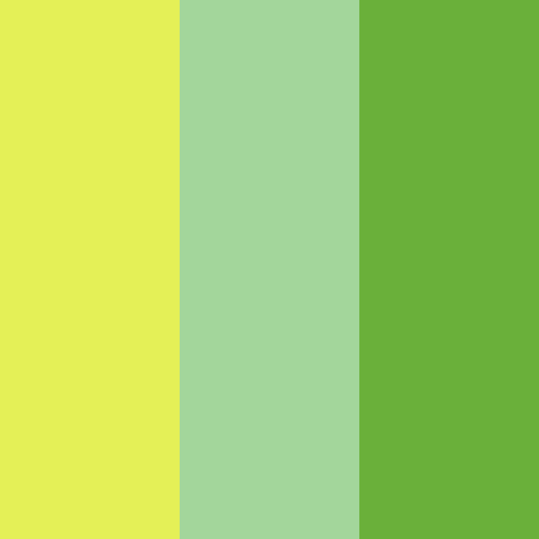 Download luminous meadow color palette PNG image (square)