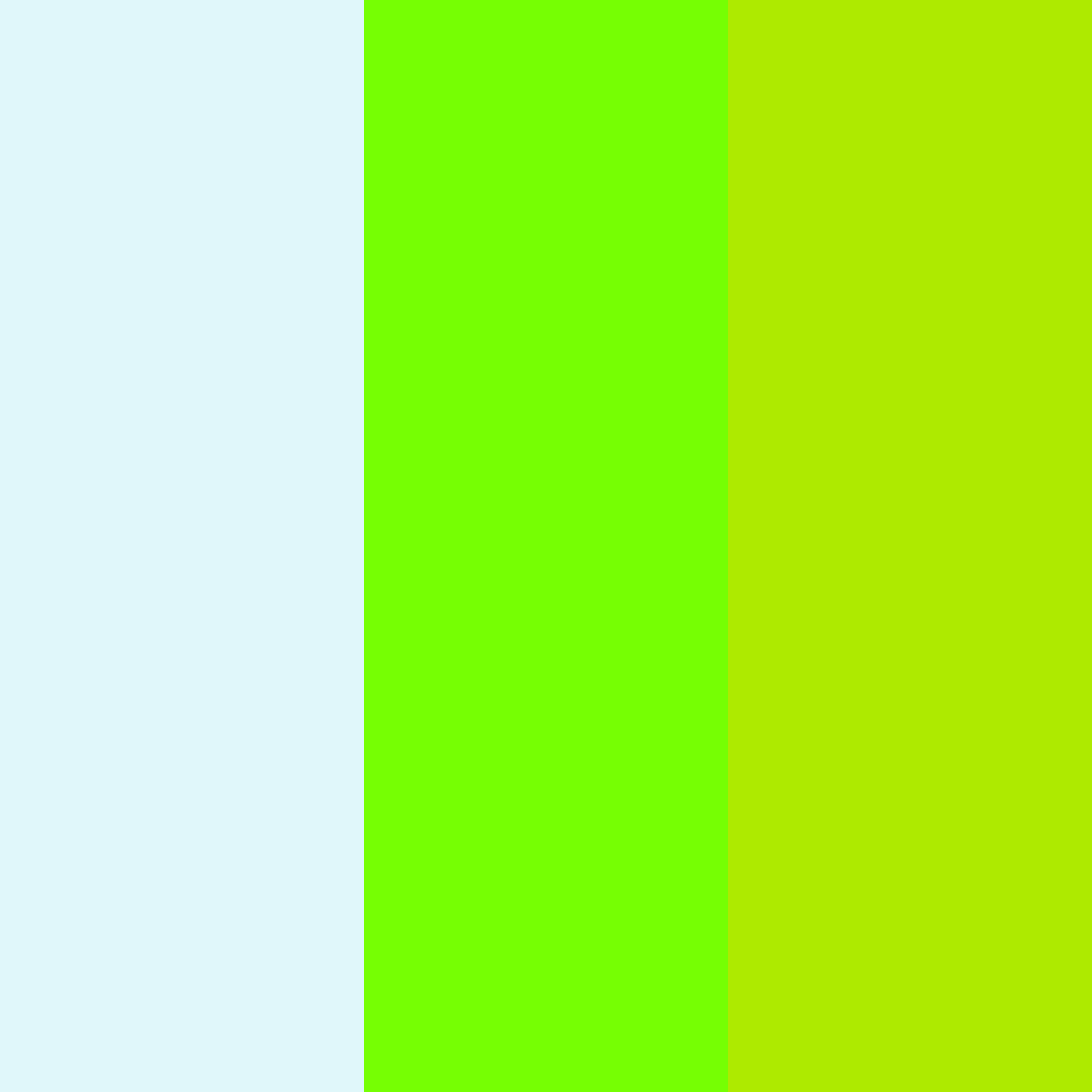 Download luminous citrus sky color palette PNG image (square)