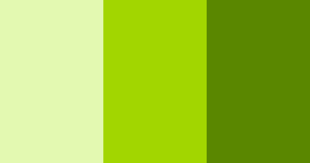 Download lime sunshine bliss color palette PNG image (landscape)