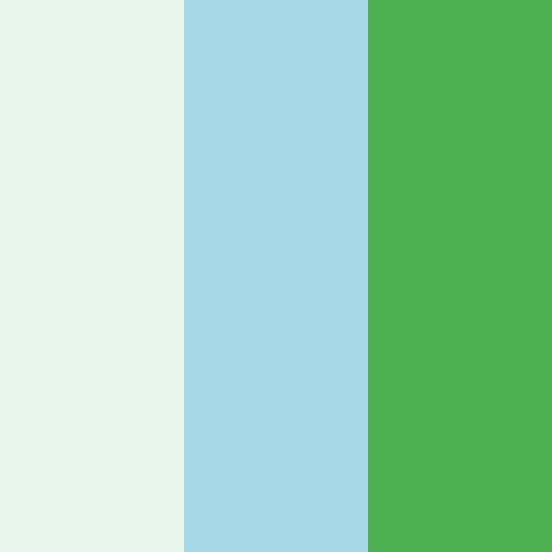Download lime green serenity color palette PNG image (square)