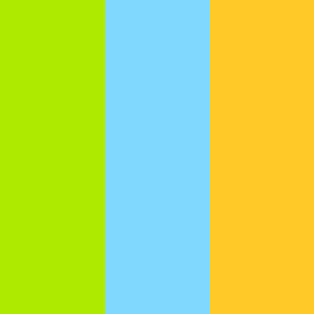 Download sunny sky citrus color palette PNG image (square)