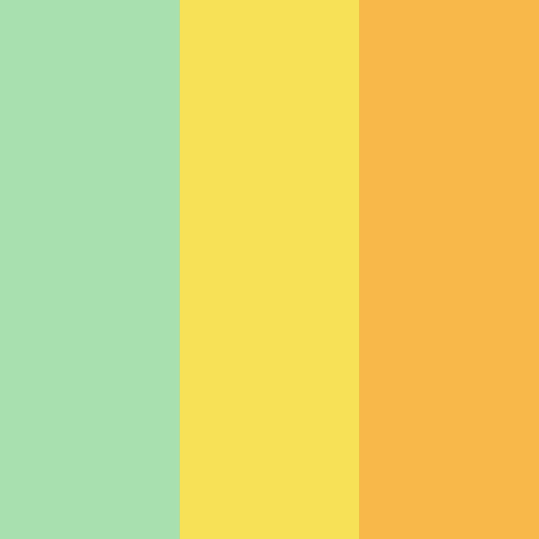 Download sunny lime green color palette PNG image (square)