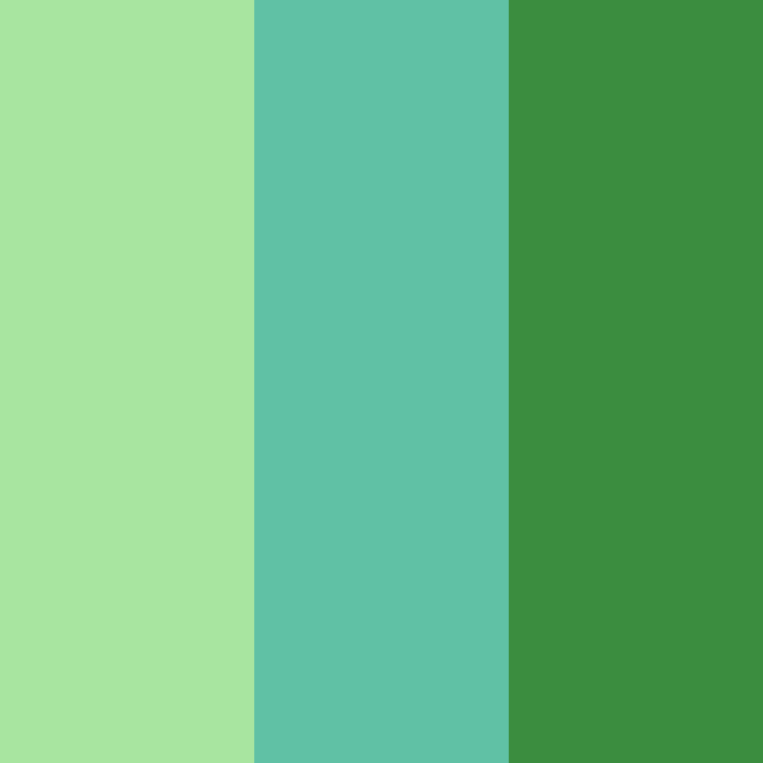 Download bright green color palette PNG image (square)